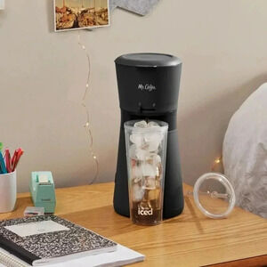 NWT Mr. Coffee® Iced™ Coffee Maker with Reusable Plastic Tumbler, Black